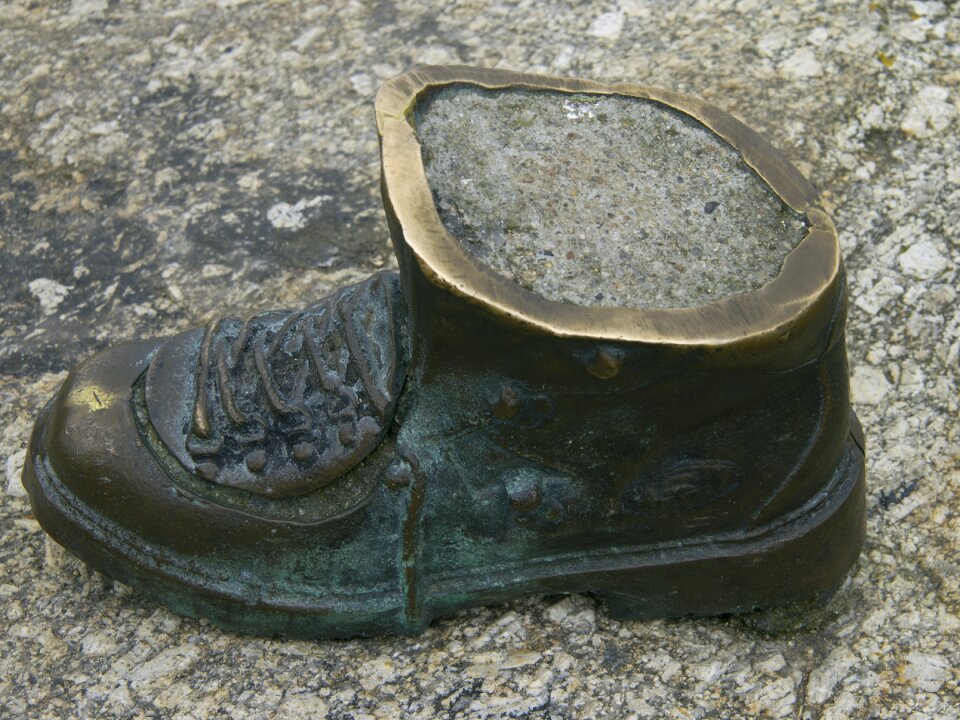 Boot pilgrim fenisterre