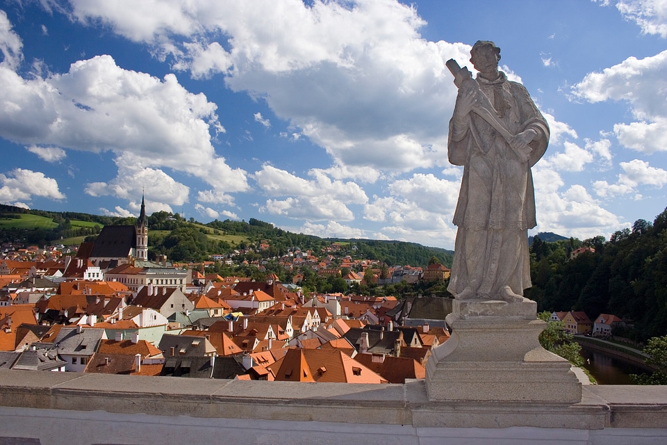 Baroque buildings town