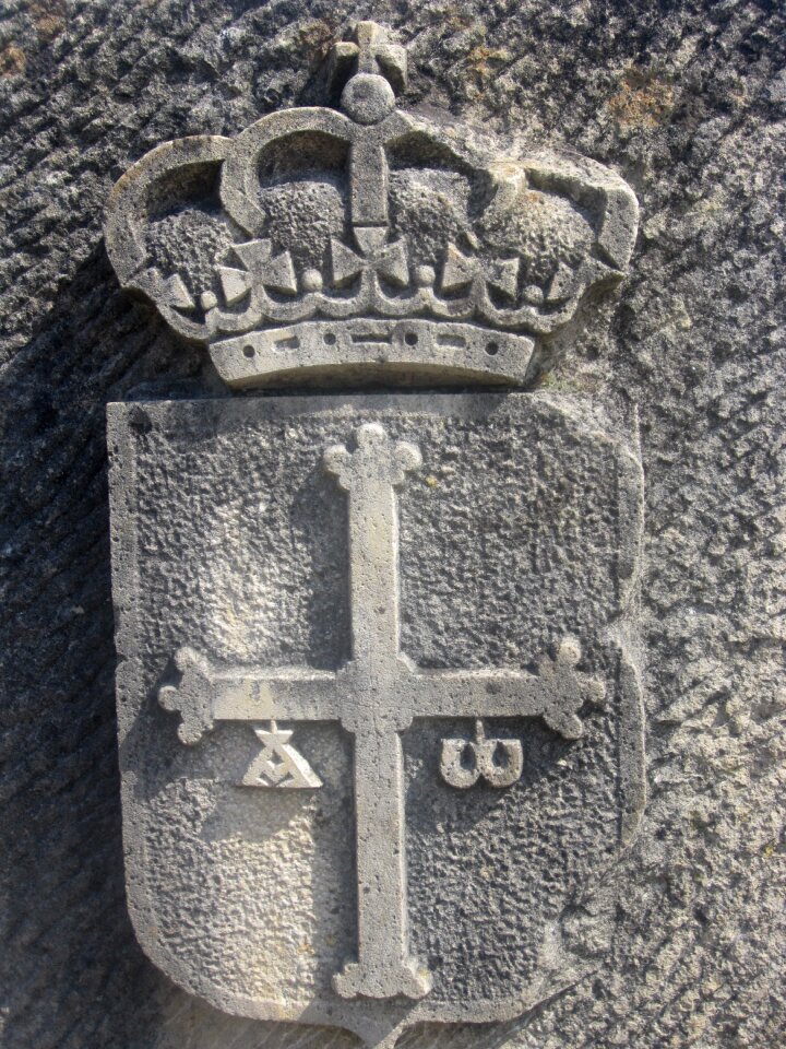 Asturias stone coat of arms