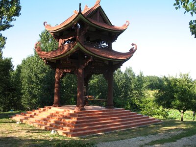 Temple buddhism meditation