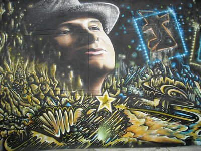 Bogota colombia graffiti