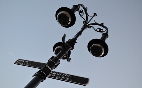 Street historic signage photo