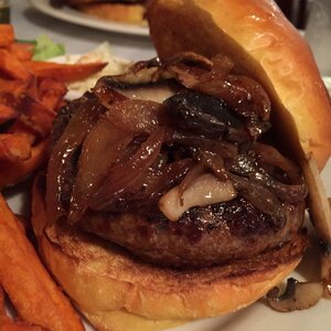 Food hamburger bun
