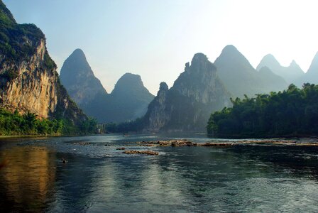 Landscape li river china photo