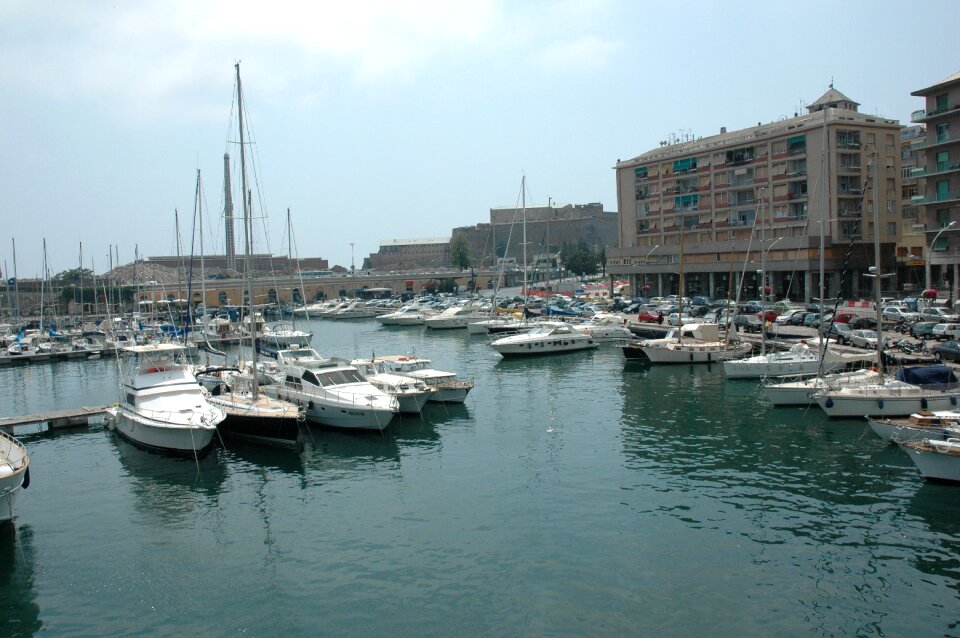 Yacht dock boat