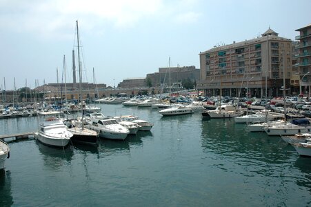 Yacht dock boat