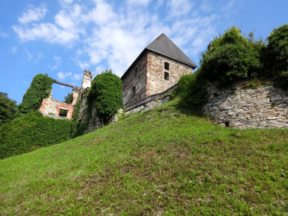 Austria castle landscape