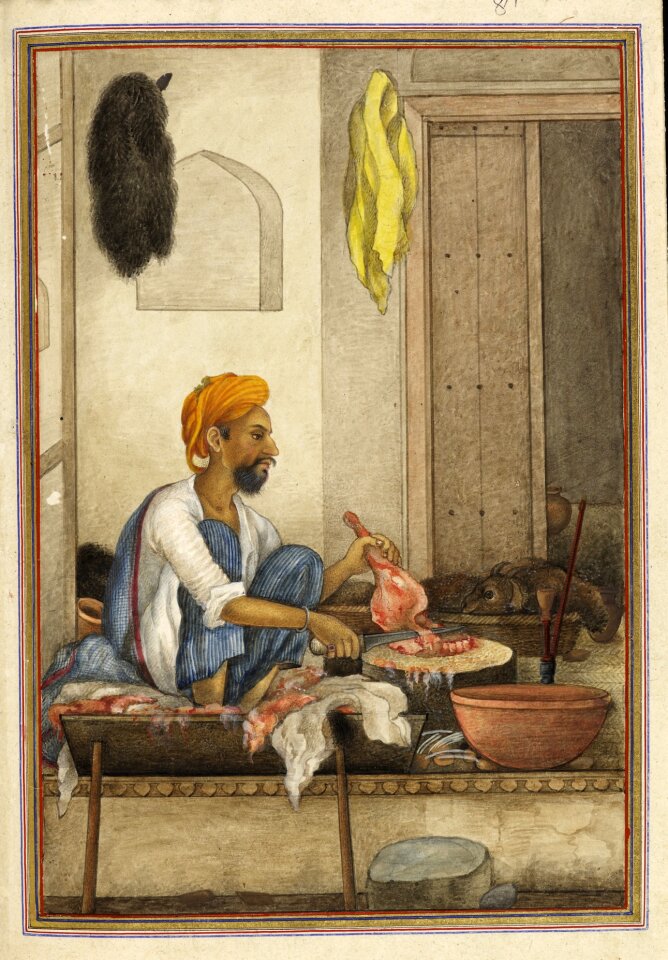 Butcher artwork tashrih al-aqvam