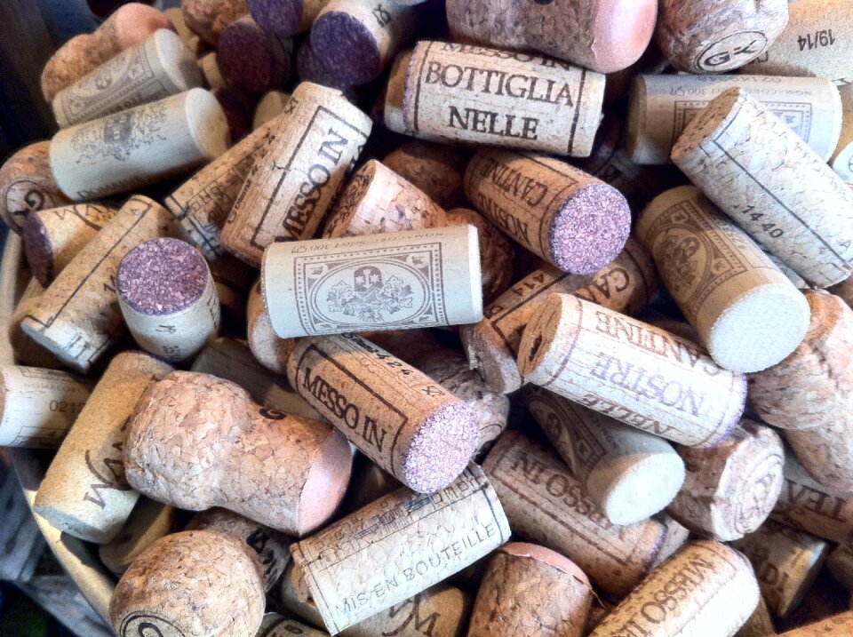 Wine corks deco cork