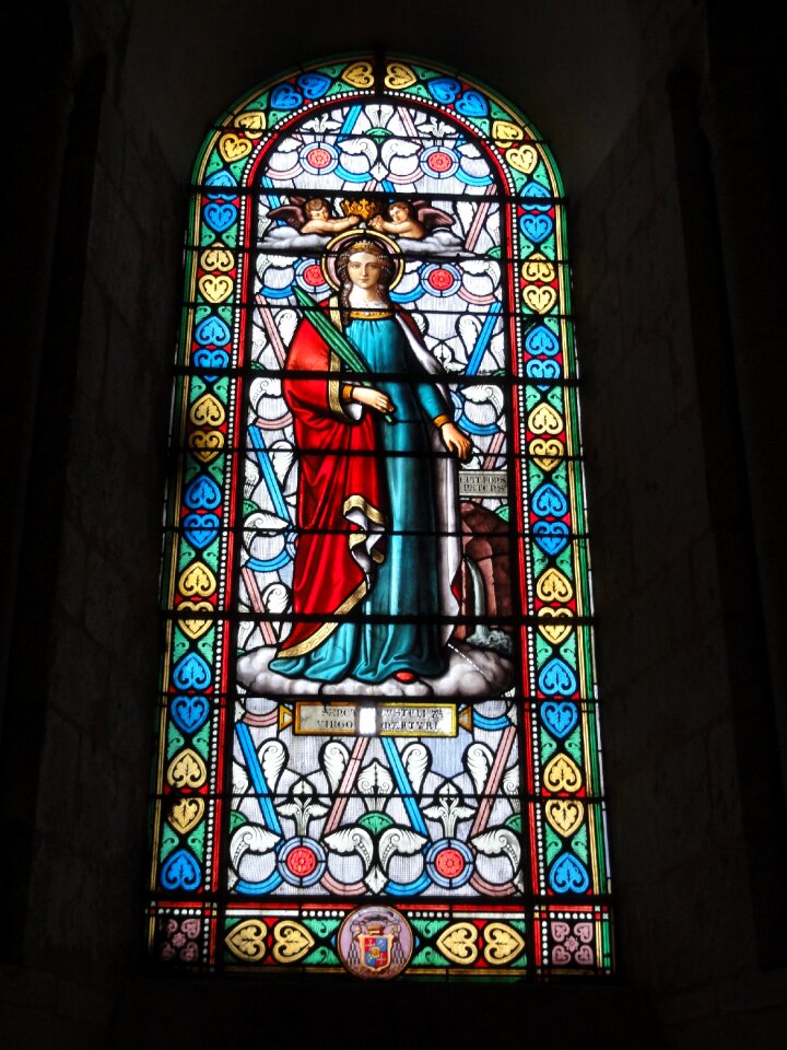 France stained glass window