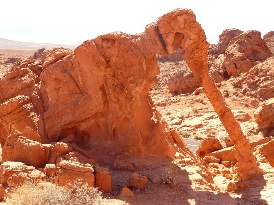 National park stone rock
