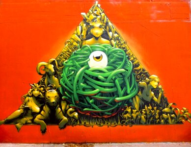 Art street art mural photo