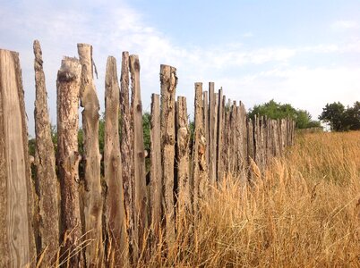 Wooden sky landscape