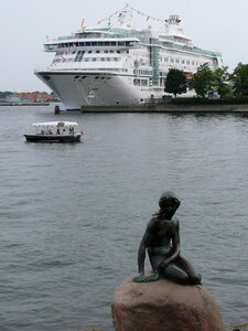 Little mermaid figure scandinavia