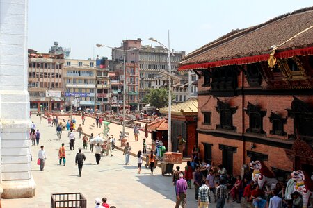 Durbar nepal crowd