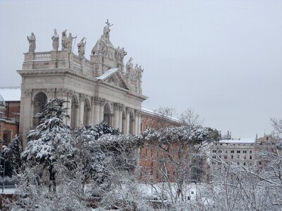 Rome snow san giovanni