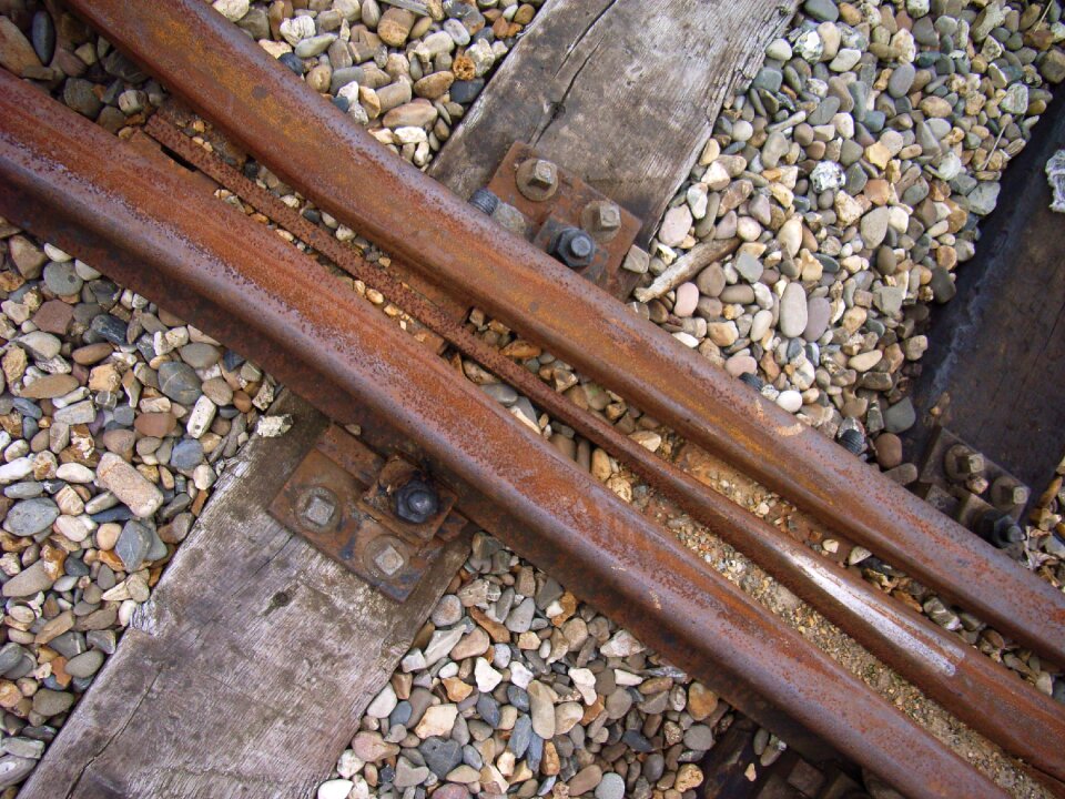 Train train track tracks