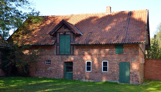 House building historic photo