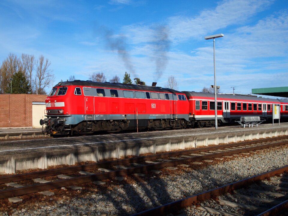 Departure kaufbeuren train station