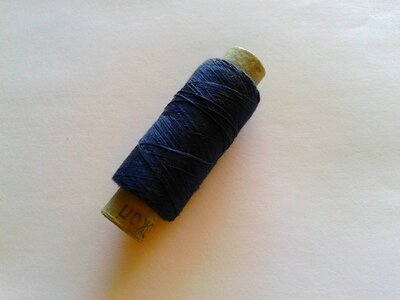 Thread tailor thread blue photo