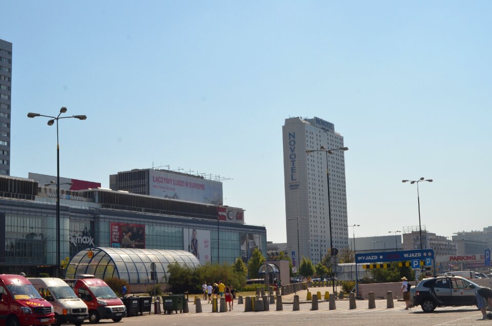 Agglomeration skyscrapers big city