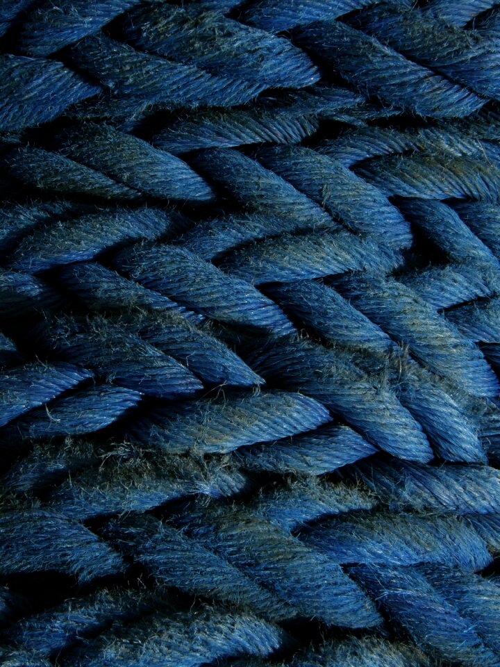 Blue rotterdam ropes