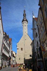 Estonia architecture steeple photo