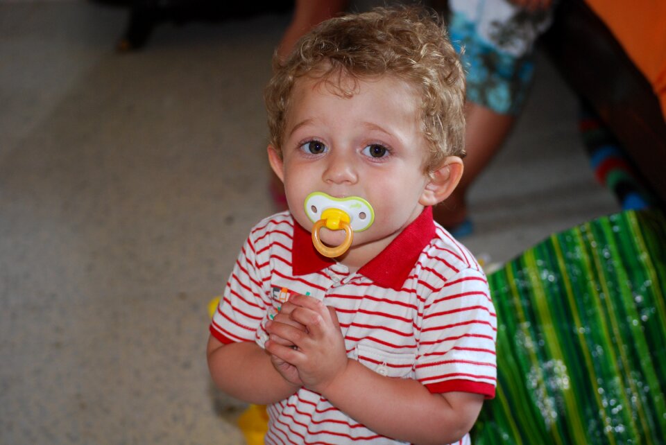 Baby lollipop happiness