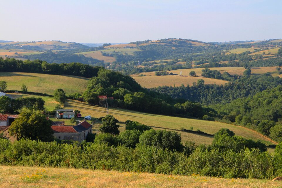 Landscape tarn france