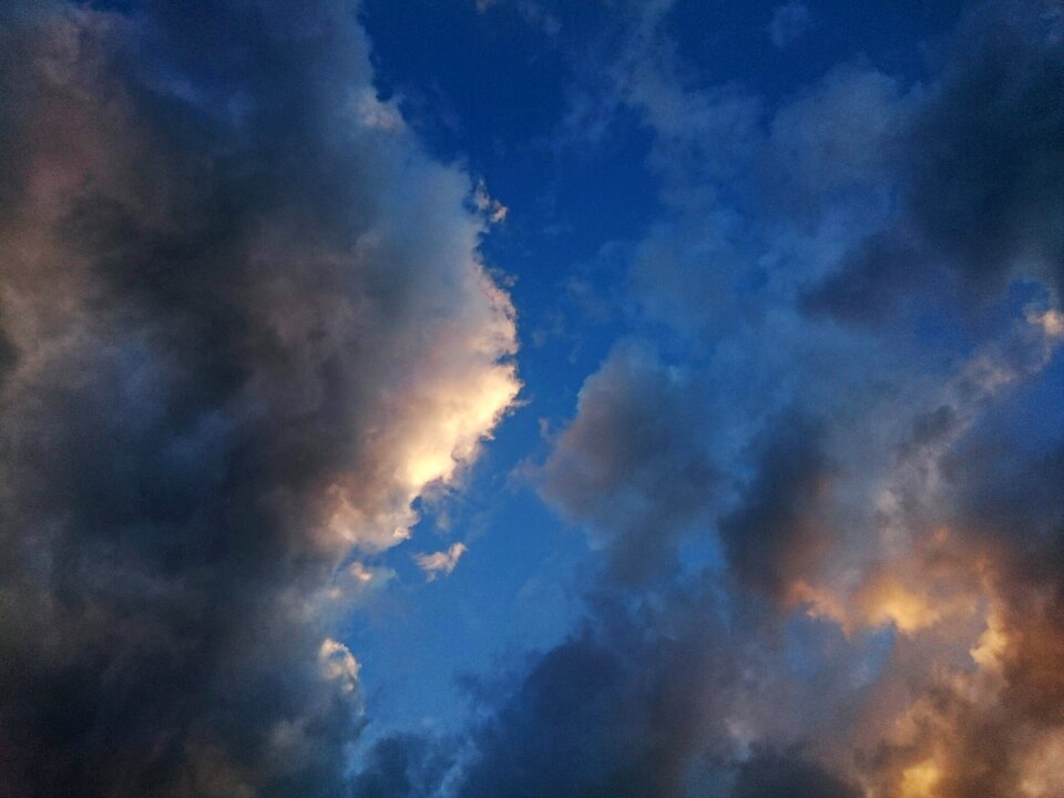 Sunset time nature