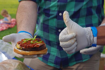 Burger bbq cookoff