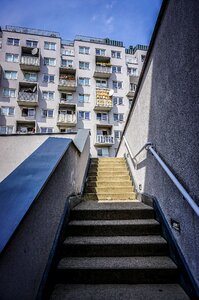 Housing apartments staircase photo