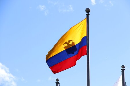 Flag ecuador home photo