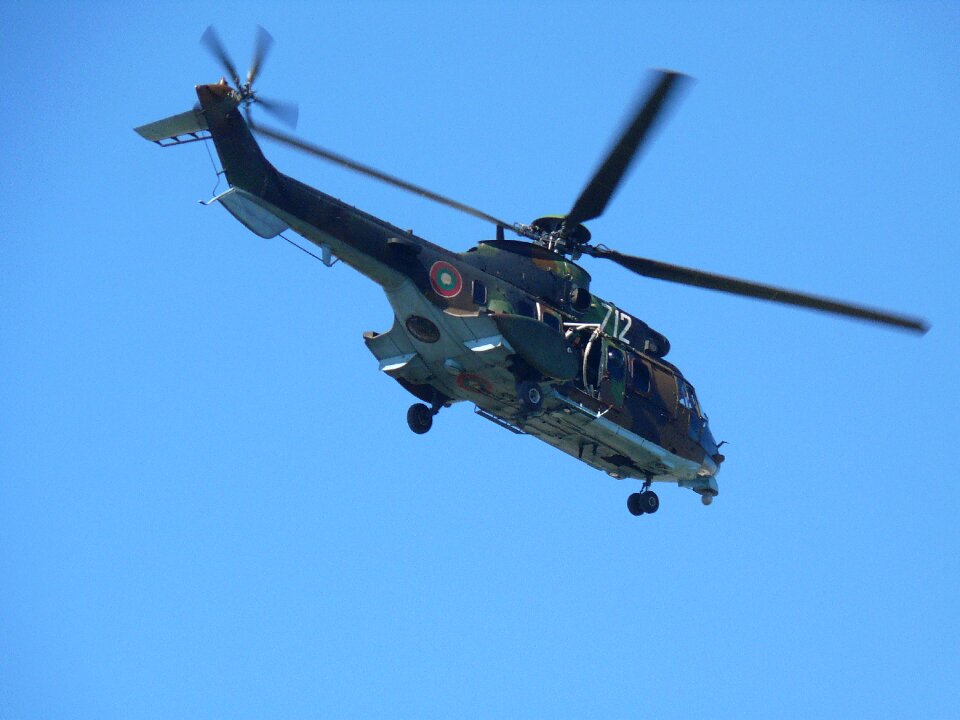 Bulgaria bulgarian military helicopter air show