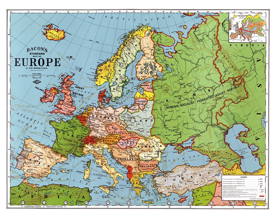 Country breakdown country borders