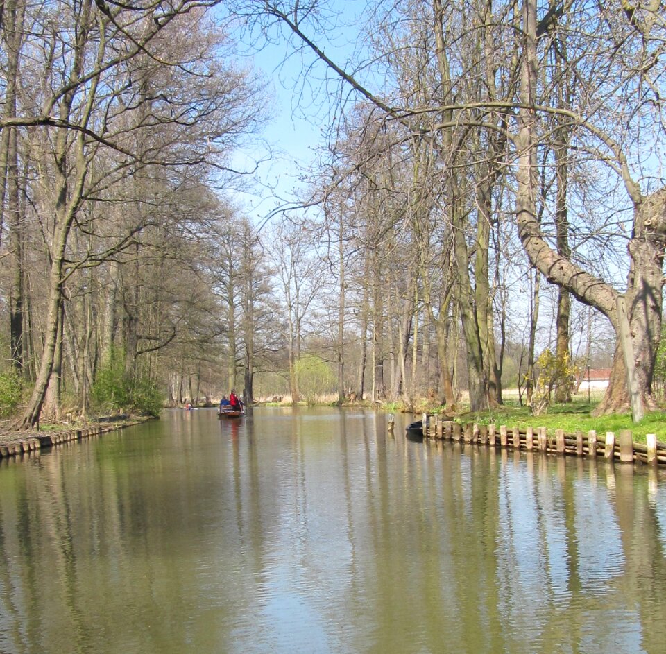 Spreewald waterway landscape