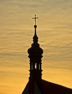 Turret tower silhouette