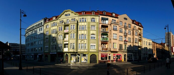 Poland buildings houses photo