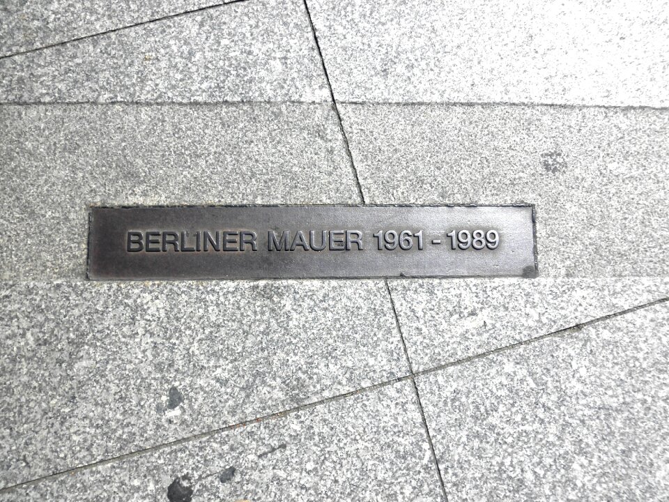 Berlin wall monument germany