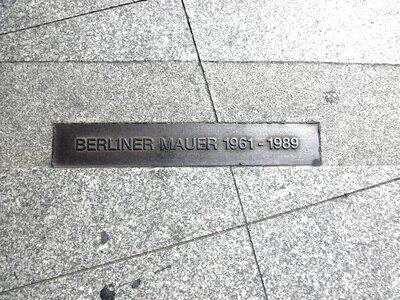Berlin wall monument germany