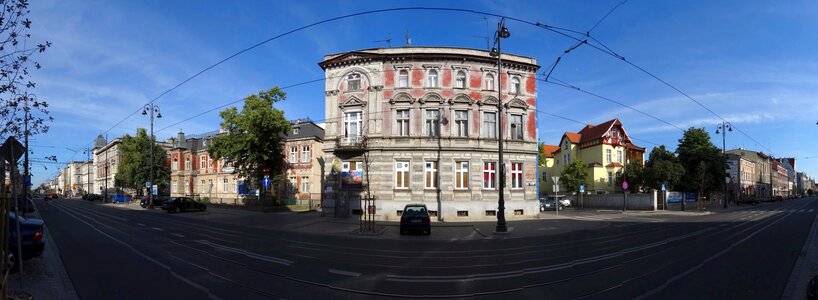 Panorama architecture buildings photo