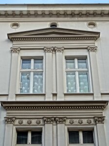 Window facade building photo