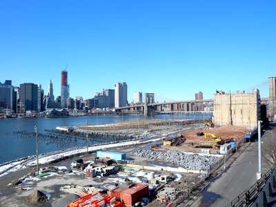 River new york city manhattan photo