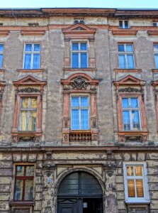 Facade house front