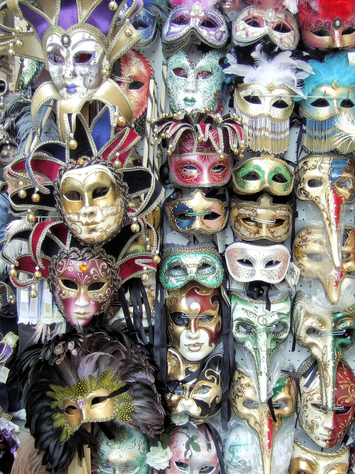 Masks venice carnival