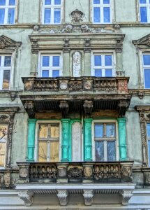 House front architecture