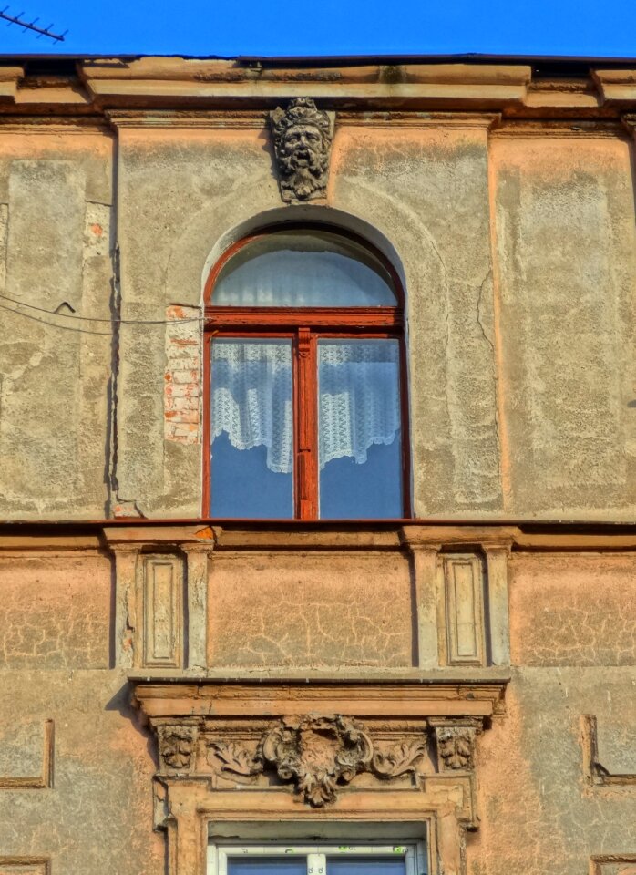 Relief facade architecture