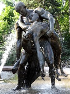 Sculpture statue water photo