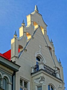 Pediment building architecture photo