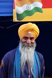 People dress beard